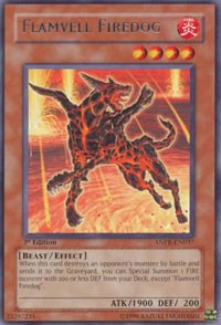 Flamvell Firedog [ANPR-EN037] Rare | Shuffle n Cut Hobbies & Games