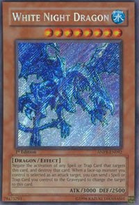 White Night Dragon [ANPR-EN092] Secret Rare | Shuffle n Cut Hobbies & Games