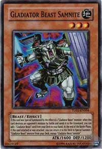 Gladiator Beast Samnite [TU01-EN004] Super Rare | Shuffle n Cut Hobbies & Games