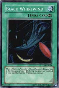 Black Whirlwind [TU01-EN005] Super Rare | Shuffle n Cut Hobbies & Games