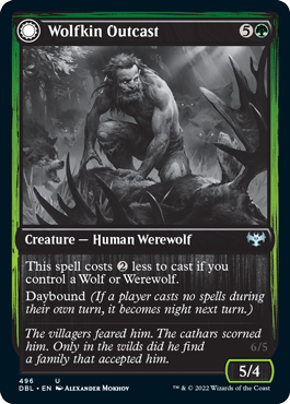 Wolfkin Outcast // Wedding Crasher [Innistrad: Double Feature] | Shuffle n Cut Hobbies & Games