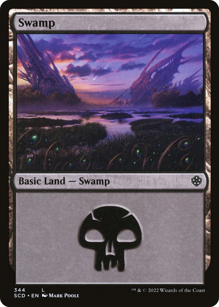 Swamp (344) [Starter Commander Decks] | Shuffle n Cut Hobbies & Games