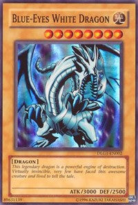 Blue-Eyes White Dragon [DLG1-EN002] Super Rare | Shuffle n Cut Hobbies & Games