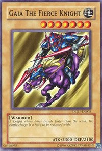 Gaia the Fierce Knight [DLG1-EN005] Common | Shuffle n Cut Hobbies & Games