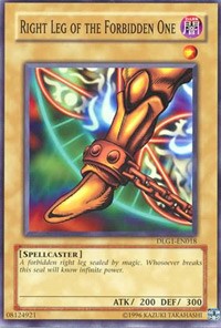 Right Leg of the Forbidden One [DLG1-EN018] Common | Shuffle n Cut Hobbies & Games