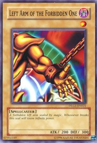 Left Arm of the Forbidden One [DLG1-EN021] Common | Shuffle n Cut Hobbies & Games