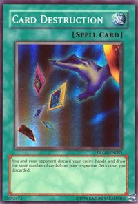 Card Destruction [DLG1-EN085] Super Rare | Shuffle n Cut Hobbies & Games