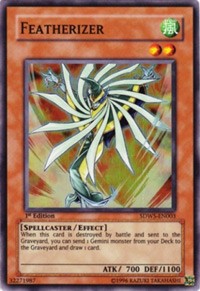 Featherizer [SDWS-EN003] Super Rare | Shuffle n Cut Hobbies & Games