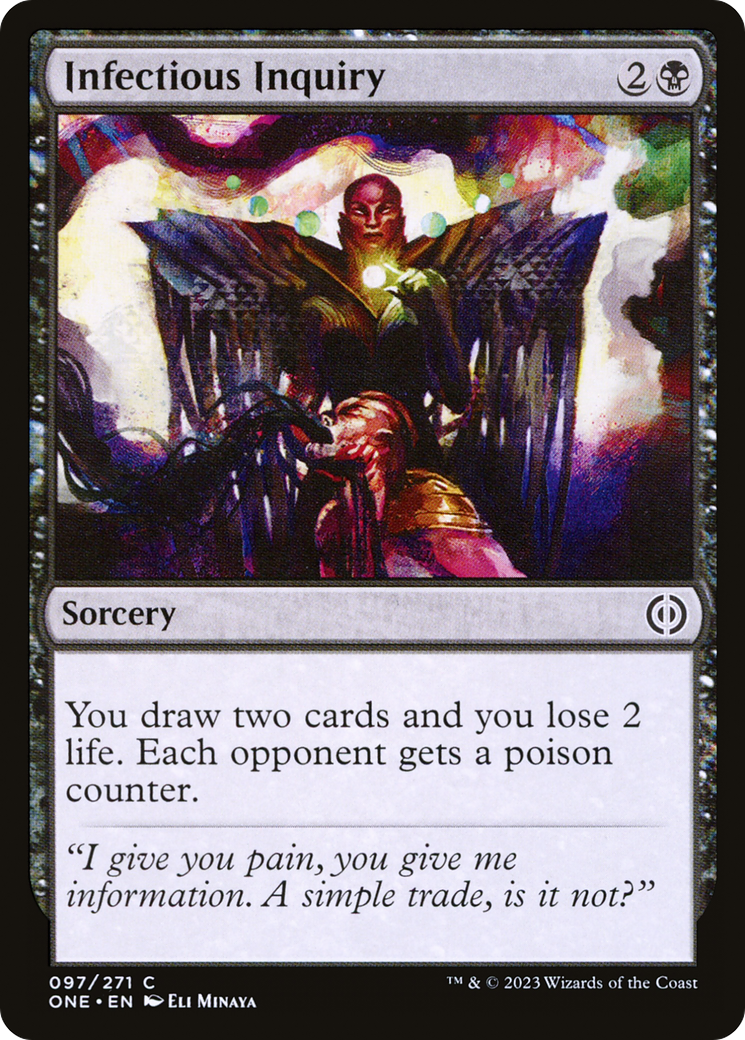 Infectious Inquiry [Phyrexia: All Will Be One] | Shuffle n Cut Hobbies & Games