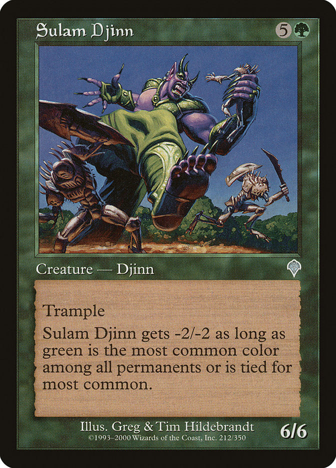 Sulam Djinn [Invasion] | Shuffle n Cut Hobbies & Games