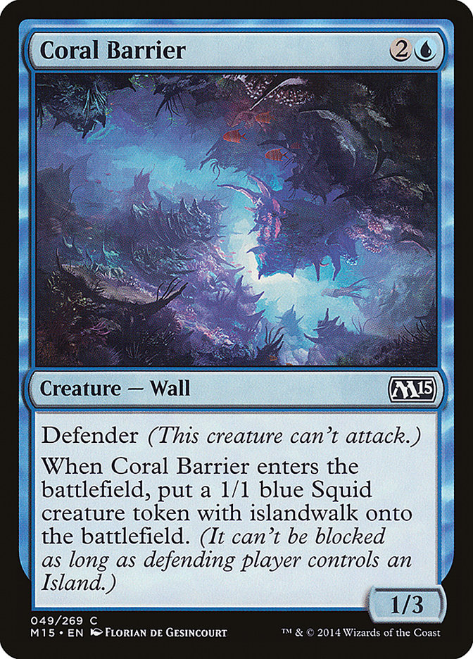 Coral Barrier [Magic 2015] | Shuffle n Cut Hobbies & Games