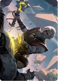 Expedition Healer Art Card [Zendikar Rising Art Series] | Shuffle n Cut Hobbies & Games