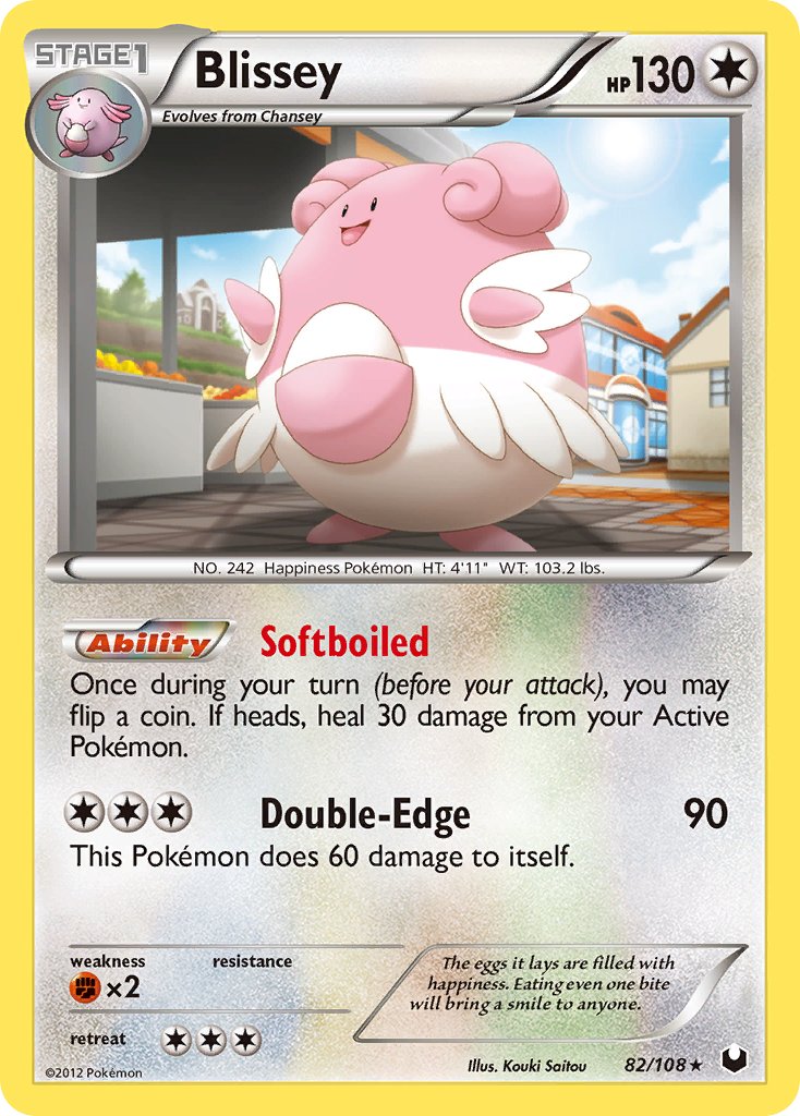 Blissey (82/108) (Battle Arena Deck Exclusive) (Theme Deck Exclusive) [Black & White: Dark Explorers] | Shuffle n Cut Hobbies & Games