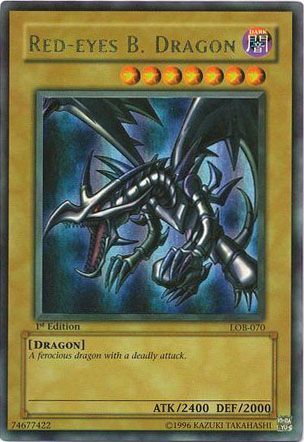 Red-Eyes B. Dragon [LOB-070] Ultra Rare | Shuffle n Cut Hobbies & Games