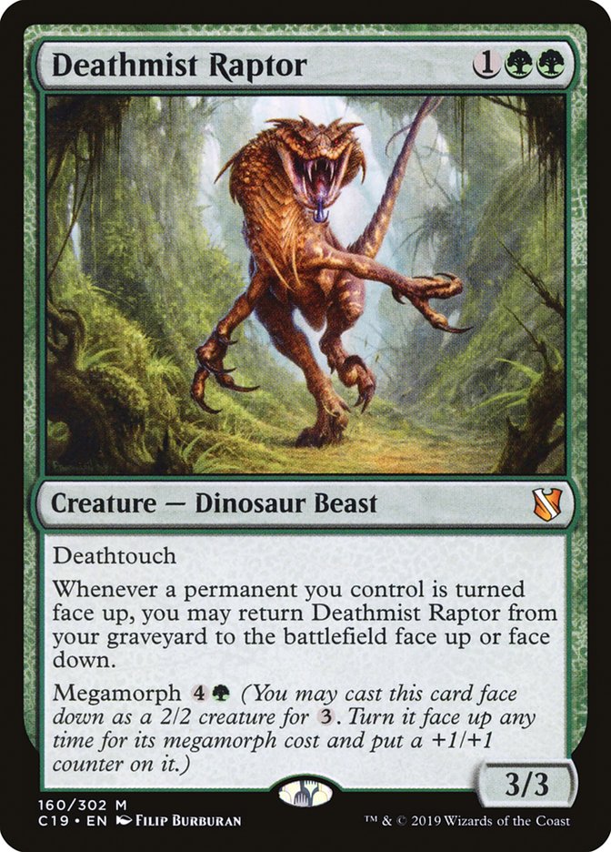 Deathmist Raptor [Commander 2019] | Shuffle n Cut Hobbies & Games