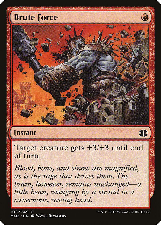 Brute Force [Modern Masters 2015] | Shuffle n Cut Hobbies & Games