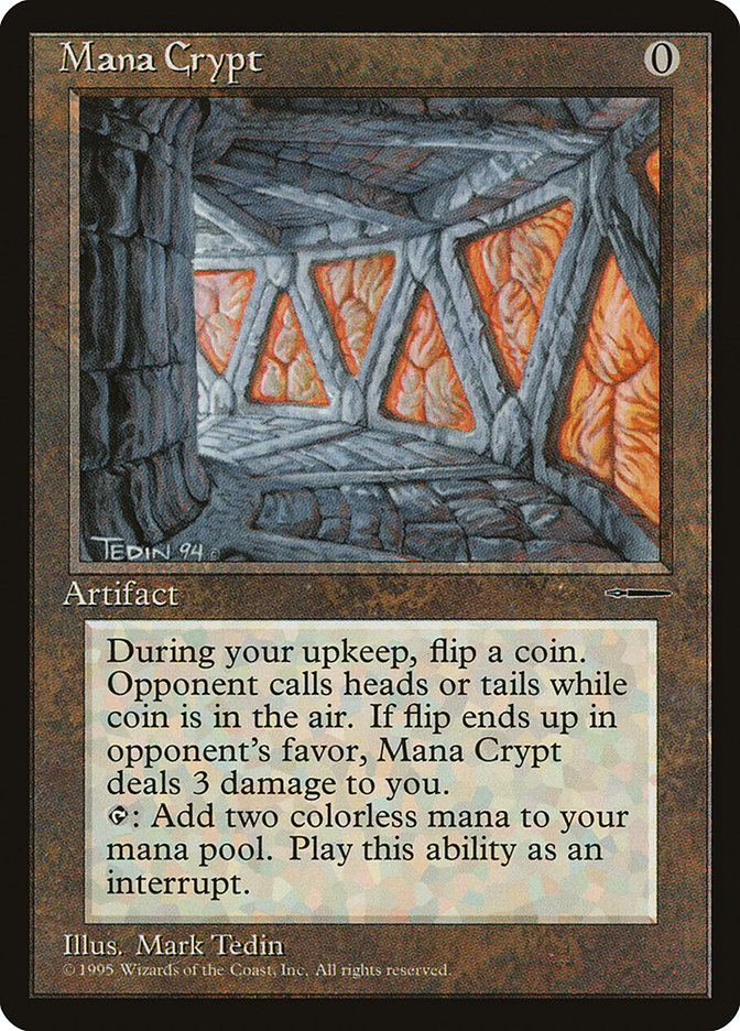 Mana Crypt (Book Promo) [HarperPrism Book Promos] | Shuffle n Cut Hobbies & Games