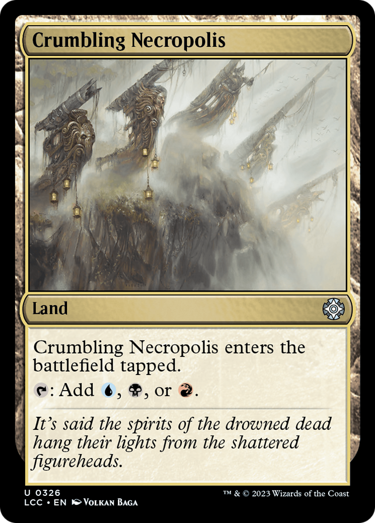 Crumbling Necropolis [The Lost Caverns of Ixalan Commander] | Shuffle n Cut Hobbies & Games