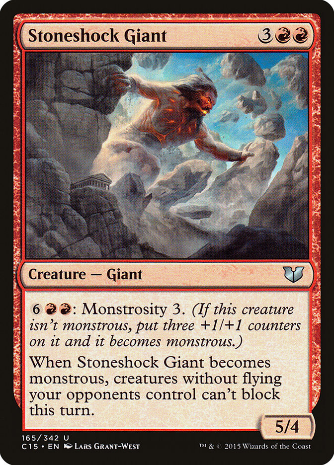 Stoneshock Giant [Commander 2015] | Shuffle n Cut Hobbies & Games