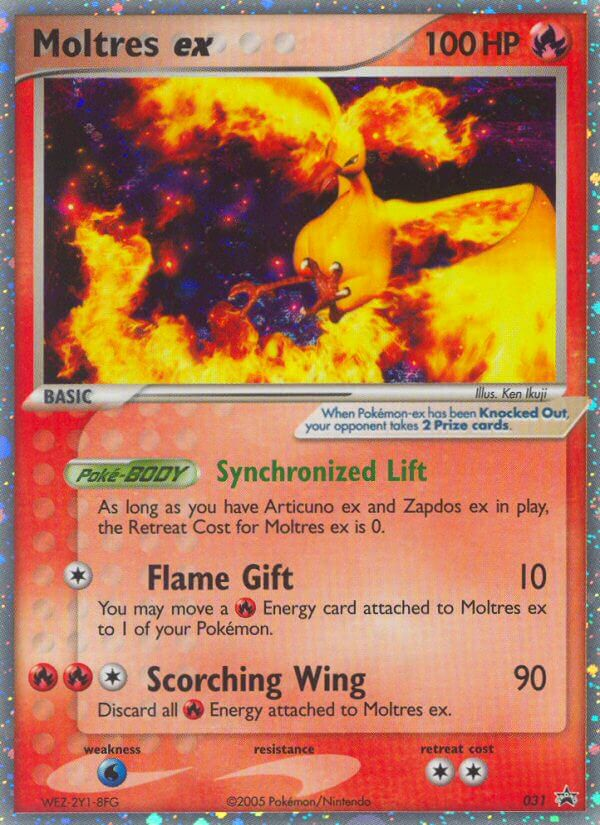 Moltres ex (031) [Nintendo: Black Star Promos] | Shuffle n Cut Hobbies & Games