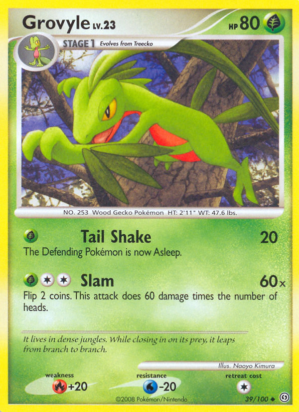 Grovyle (39/100) [Diamond & Pearl: Stormfront] | Shuffle n Cut Hobbies & Games