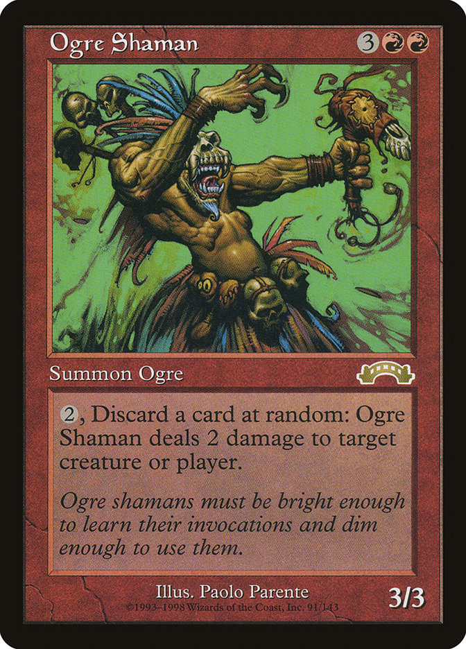 Ogre Shaman [Exodus] | Shuffle n Cut Hobbies & Games