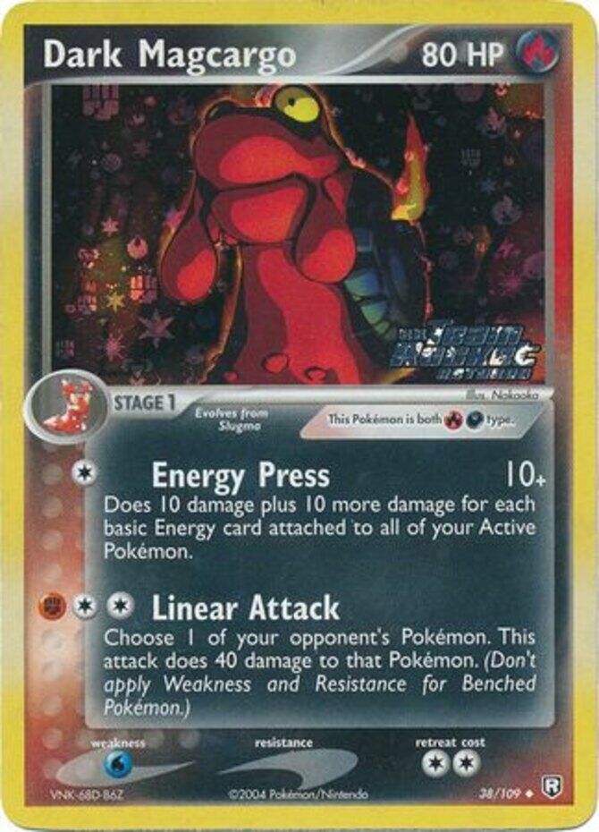 Dark Magcargo (38/109) (Stamped) [EX: Team Rocket Returns] | Shuffle n Cut Hobbies & Games