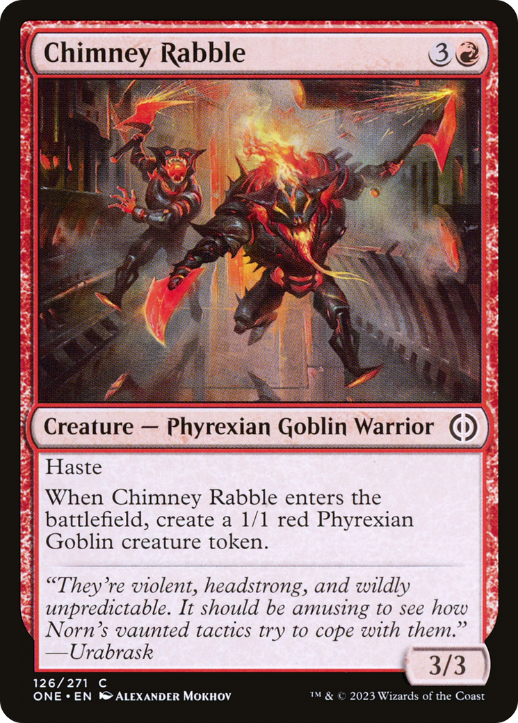 Chimney Rabble [Phyrexia: All Will Be One] | Shuffle n Cut Hobbies & Games