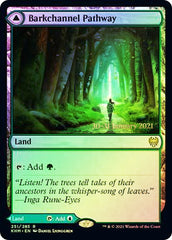 Barkchannel Pathway // Tidechannel Pathway [Kaldheim Prerelease Promos] | Shuffle n Cut Hobbies & Games