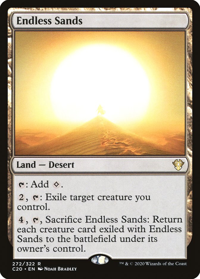 Endless Sands [Commander 2020] | Shuffle n Cut Hobbies & Games