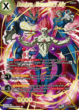 Demigra, Momentary Ally (Special Rare) [BT13-123] | Shuffle n Cut Hobbies & Games