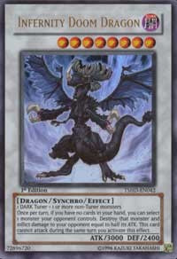 Infernity Doom Dragon [TSHD-EN042] Ultra Rare | Shuffle n Cut Hobbies & Games