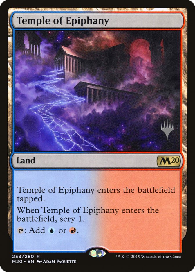 Temple of Epiphany (Promo Pack) [Core Set 2020 Promos] | Shuffle n Cut Hobbies & Games