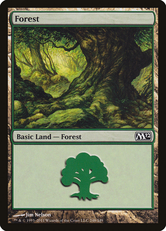 Forest (248) [Magic 2012] | Shuffle n Cut Hobbies & Games