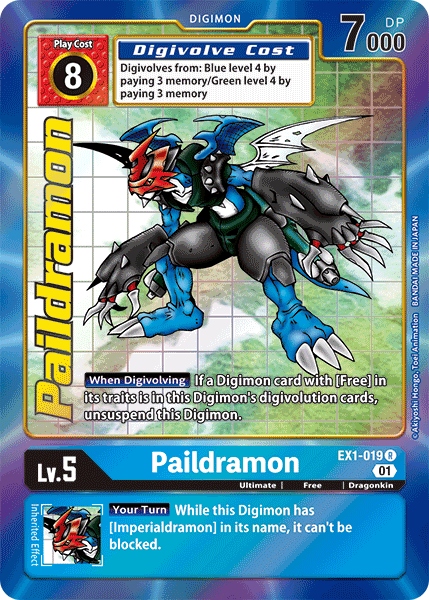 Paildramon [EX1-019] (Alternate Art) [Classic Collection] | Shuffle n Cut Hobbies & Games