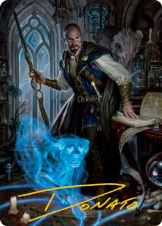 Mordenkainen Art Card (Gold-Stamped Signature) [Dungeons & Dragons: Adventures in the Forgotten Realms Art Series] | Shuffle n Cut Hobbies & Games