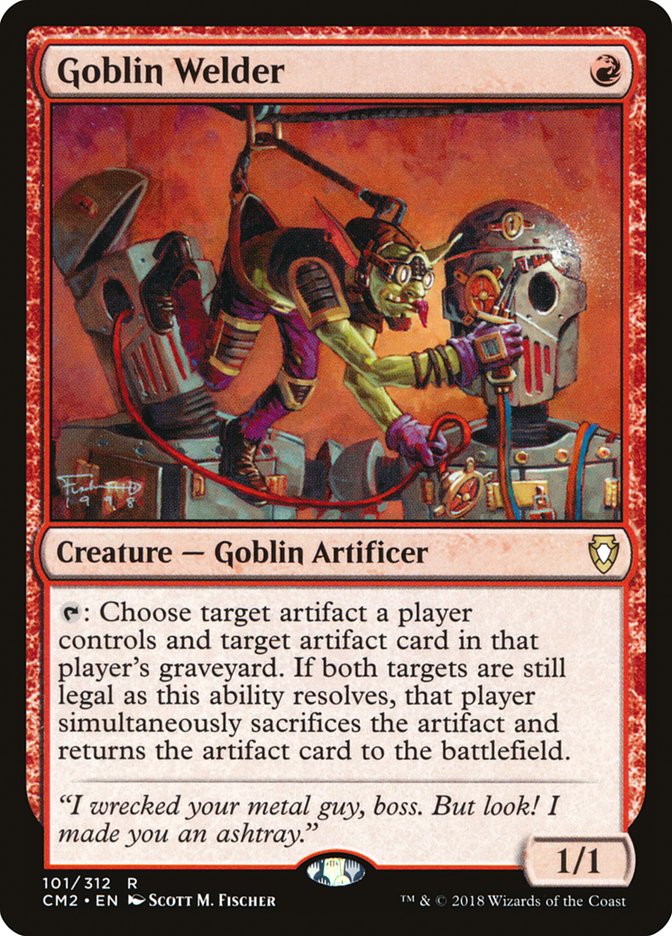 Goblin Welder [Commander Anthology Volume II] | Shuffle n Cut Hobbies & Games