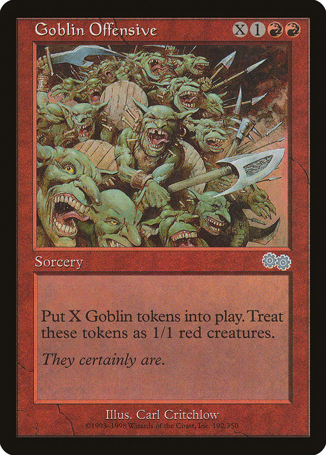 Goblin Offensive [Urza's Saga] | Shuffle n Cut Hobbies & Games