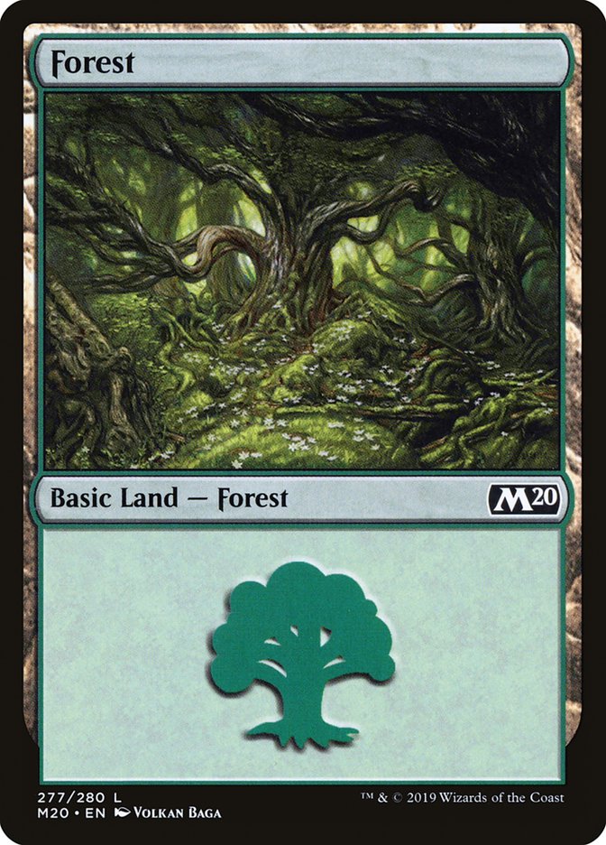 Forest (277) [Core Set 2020] | Shuffle n Cut Hobbies & Games