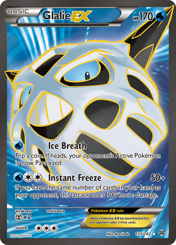 Glalie EX (155/162) [XY: BREAKthrough] | Shuffle n Cut Hobbies & Games