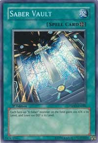 Saber Vault [TSHD-EN086] Secret Rare | Shuffle n Cut Hobbies & Games