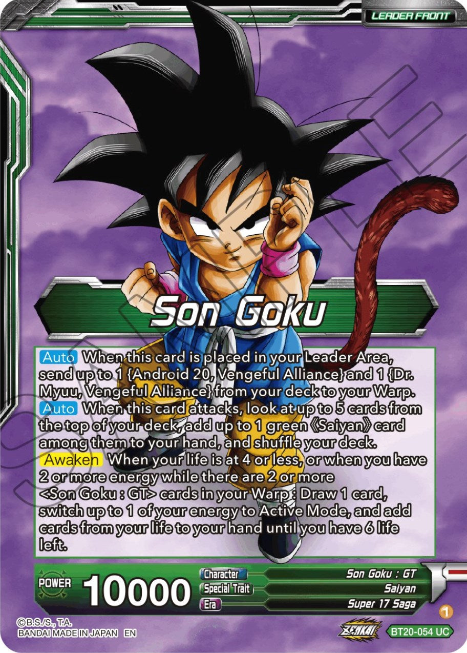 Son Goku // SS4 Son Goku, Betting It All (BT20-054) [Power Absorbed Prerelease Promos] | Shuffle n Cut Hobbies & Games