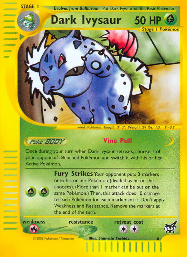 Dark Ivysaur (6) [Best of Promos] | Shuffle n Cut Hobbies & Games