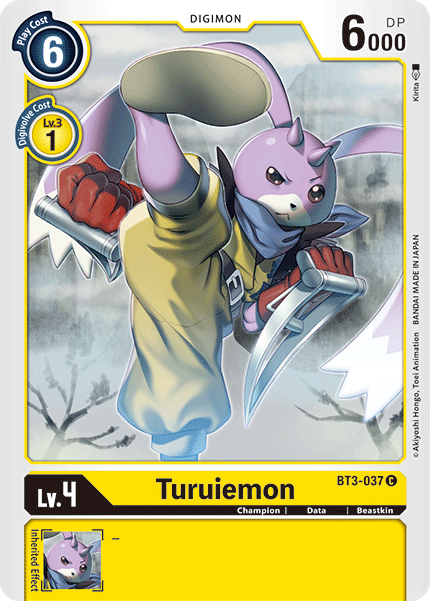 Turuiemon [BT3-037] [Release Special Booster Ver.1.5] | Shuffle n Cut Hobbies & Games