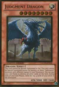 Judgment Dragon [GLD3-EN016] Gold Rare | Shuffle n Cut Hobbies & Games