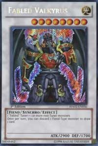 Fabled Valkyrus [HA02-EN056] Secret Rare | Shuffle n Cut Hobbies & Games