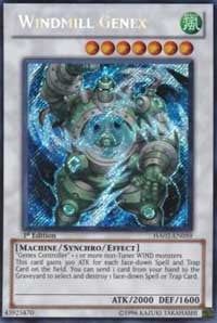 Windmill Genex [HA02-EN059] Secret Rare | Shuffle n Cut Hobbies & Games