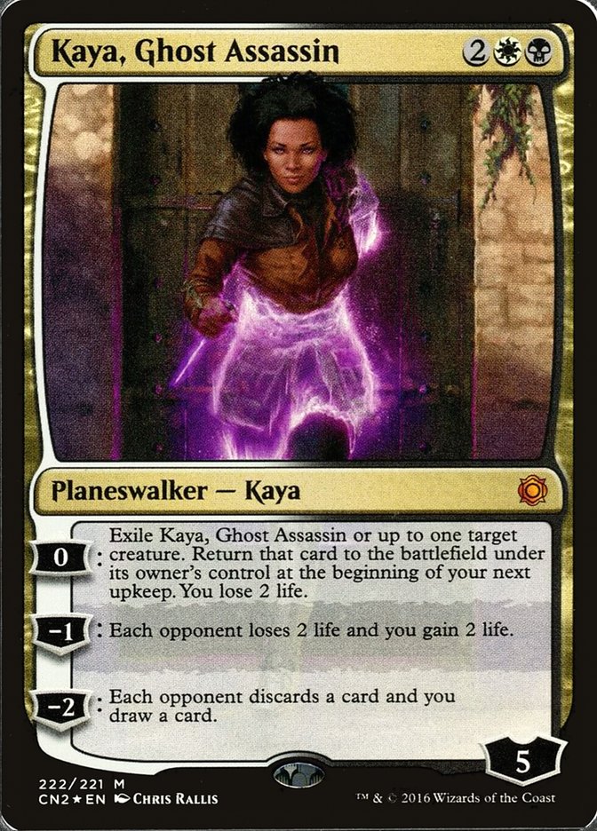 Kaya, Ghost Assassin (222/221) [Conspiracy: Take the Crown] | Shuffle n Cut Hobbies & Games