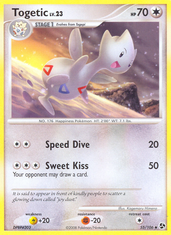 Togetic (55/106) [Diamond & Pearl: Great Encounters] | Shuffle n Cut Hobbies & Games