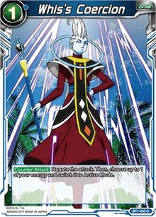 Whis's Coercion [BT1-055] | Shuffle n Cut Hobbies & Games